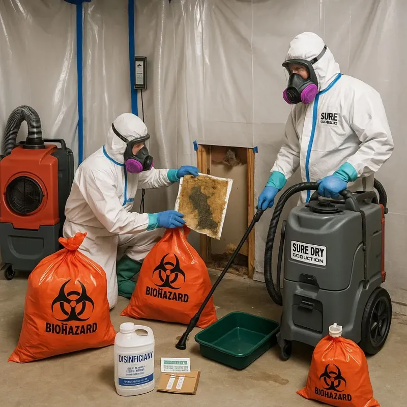 Contaminated Water Handling Protocols process in Level Plains, AL