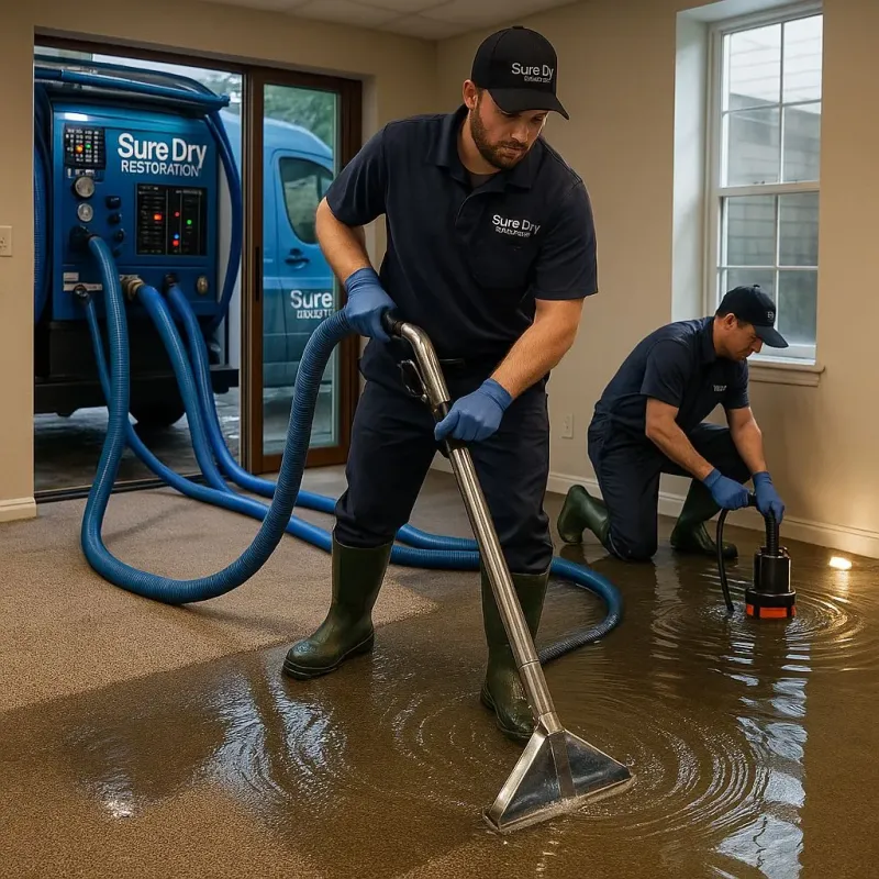 Water Extraction and Removal process in Level Plains, AL